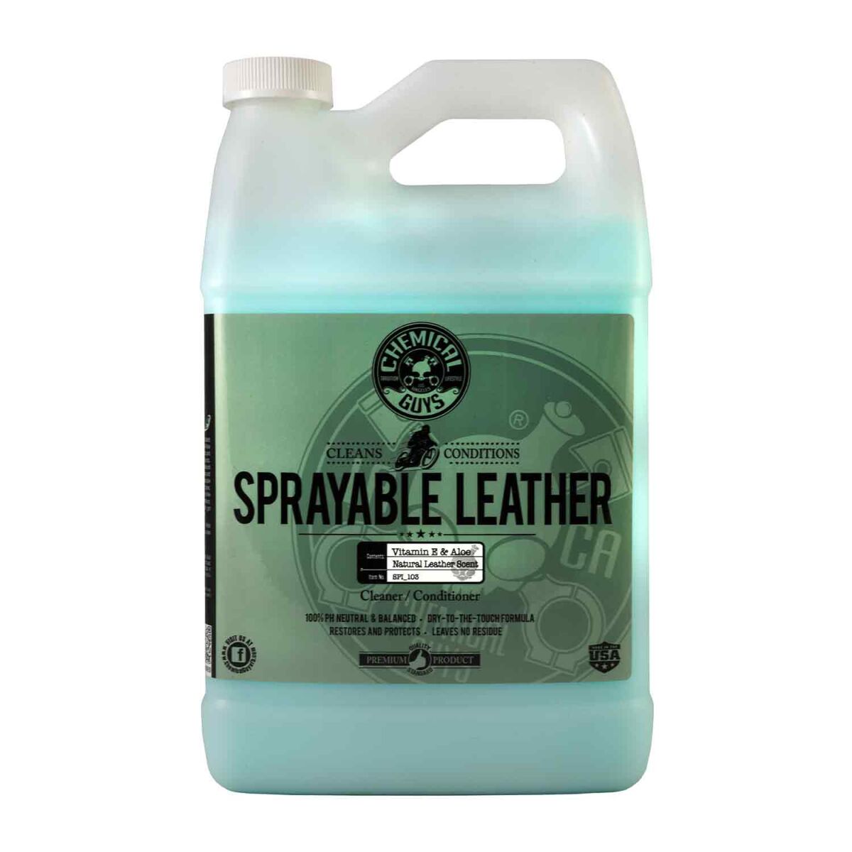 Chemical Guys Sprayable Leather Reiniger & Pflege 3,79L