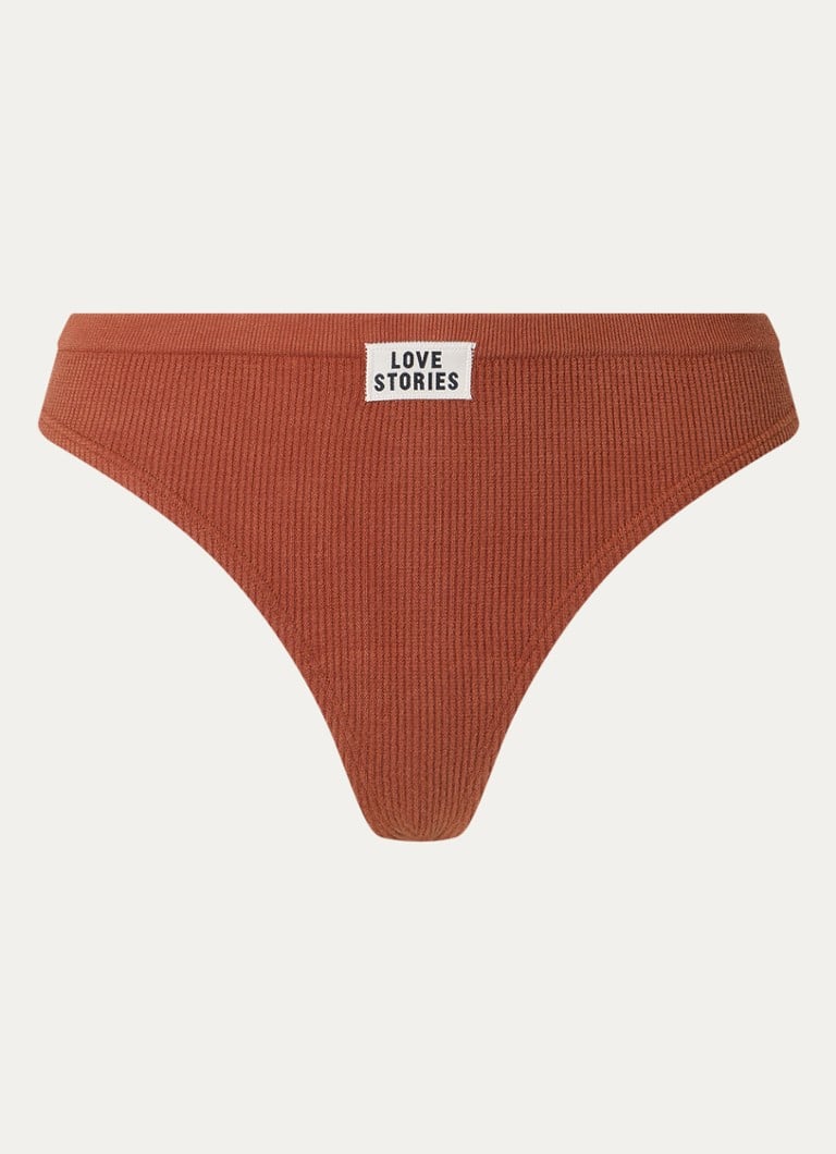 Love Stories Lima thong with logo