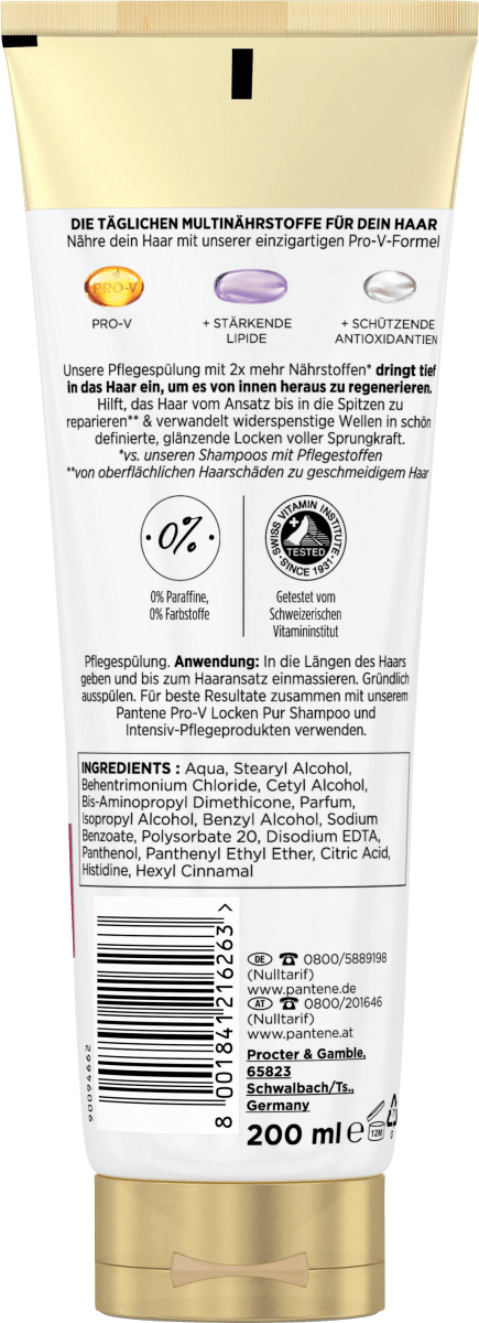 Conditioner Vita Glow Locken Pur, 200 ml