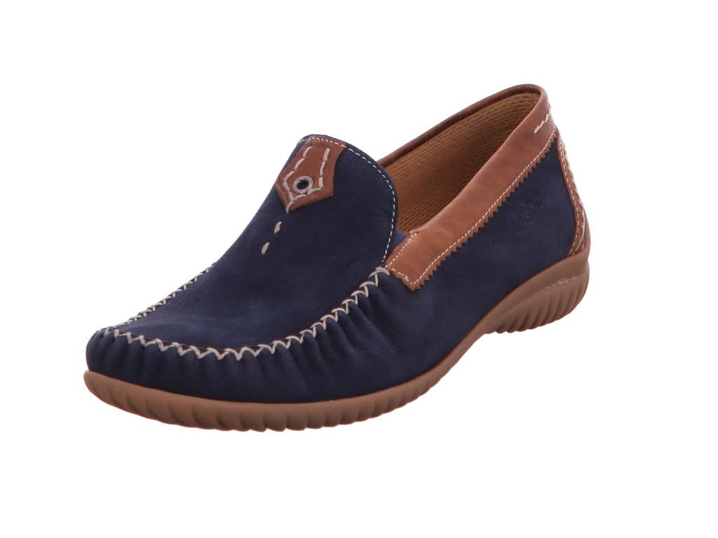 GABOR Sportliche Slipper blau 86.090
