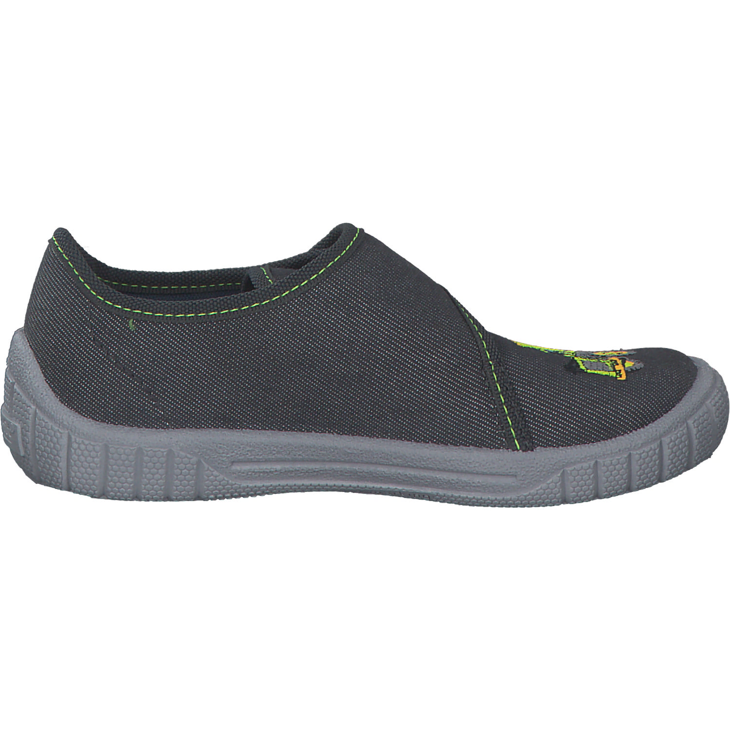 Superfit BILL 00278, Hausschuhe, Kinder, Grau/Grün