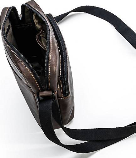 FARMHOOD Nashville Umhängetasche Leder 22 cm