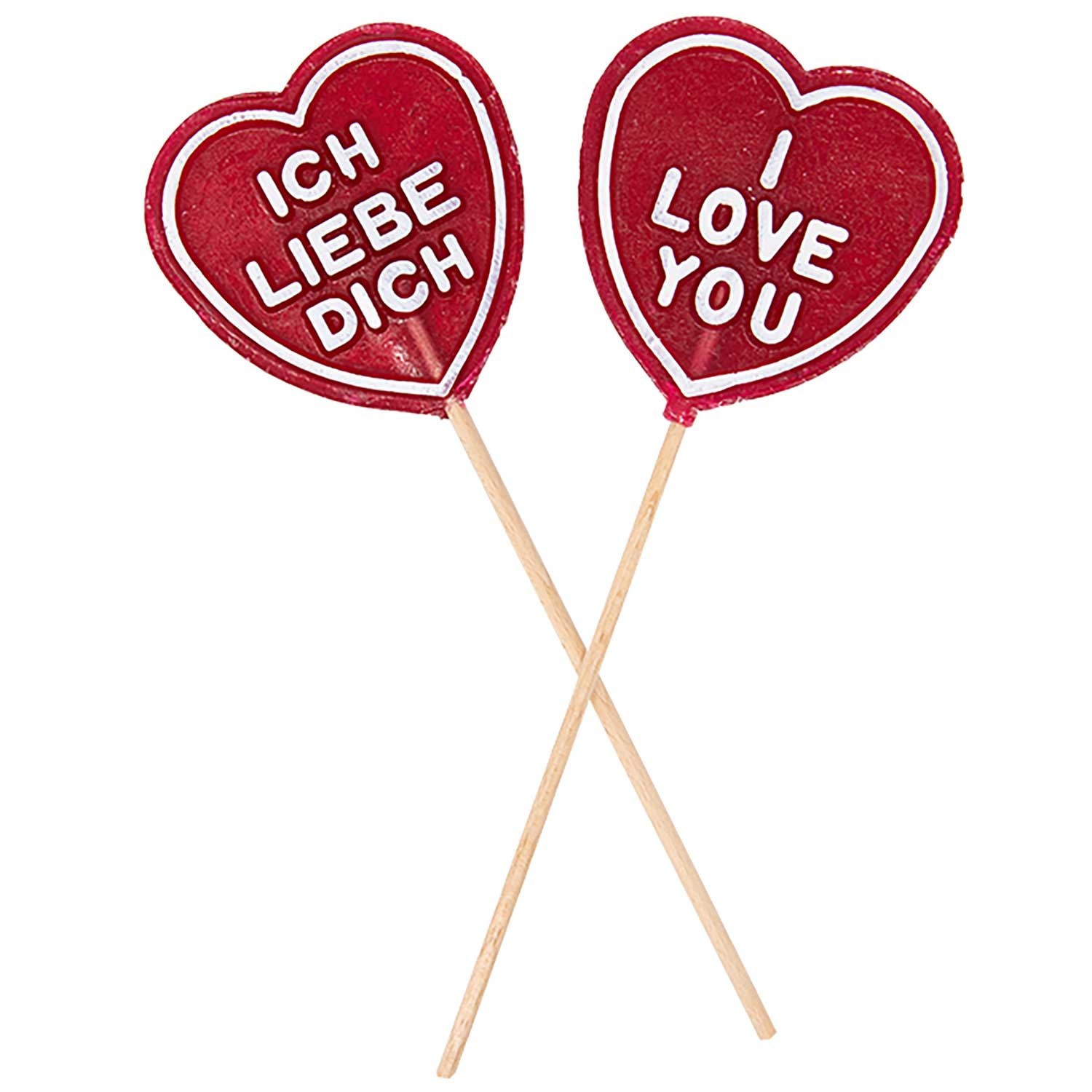 Herz-Lolli 'Ich liebe dich' 75g