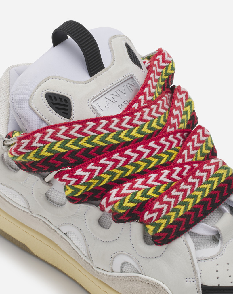 SNEAKERS CURB EN CUIR