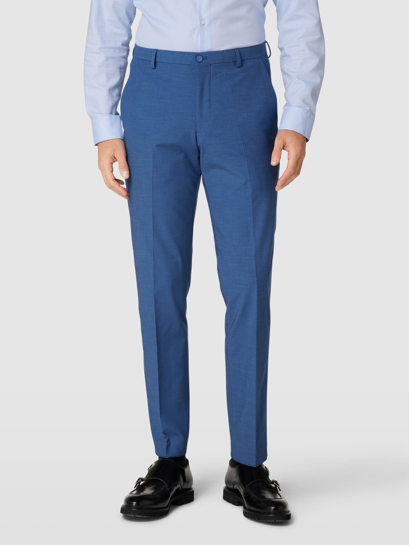 Hose mit Bügelfalten in jeans