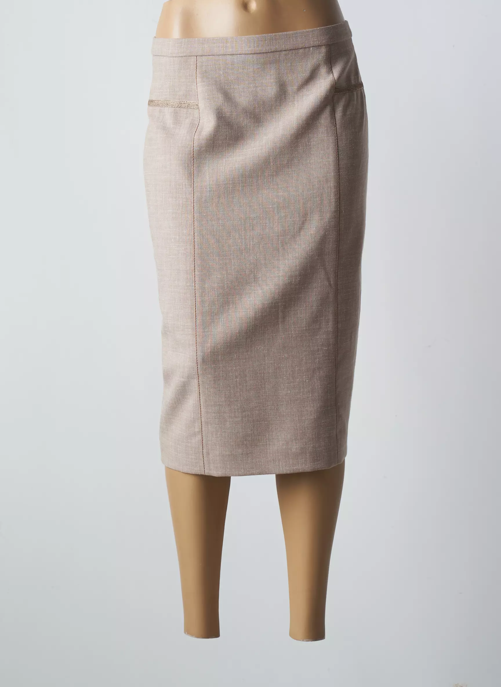 Weinberg Jupes Mi Longues Femme couleur beige