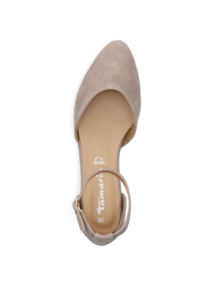 Tamaris Ballerina in Taupe günstig kaufen