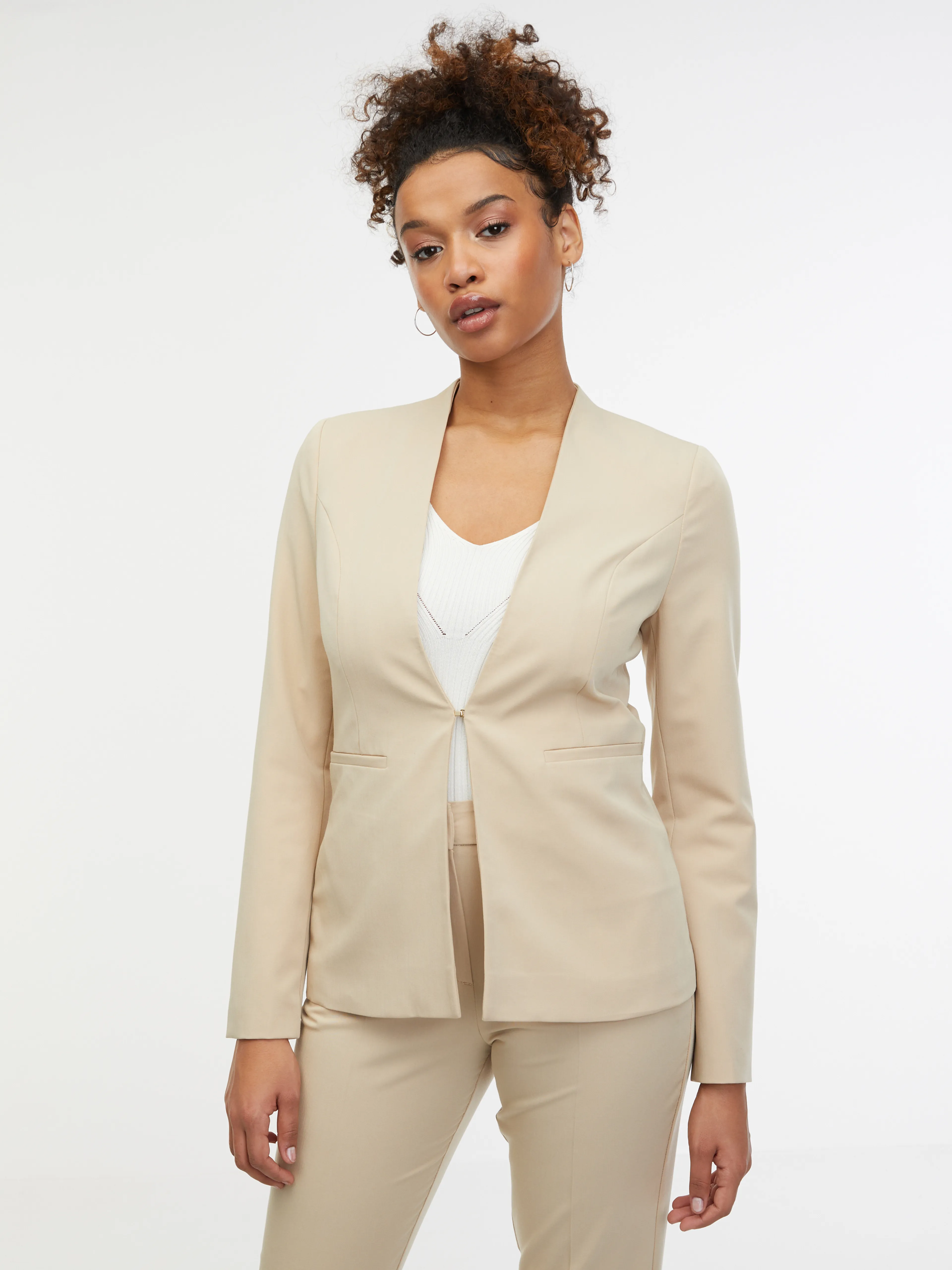 Beige Damen-Jacke ORSAY