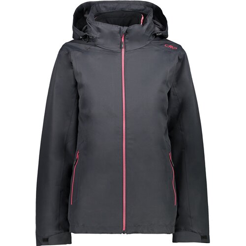 DAMEN PULLOVER WOMAN JACKET ZIP HOOD DETACHBLE INN.JACKET