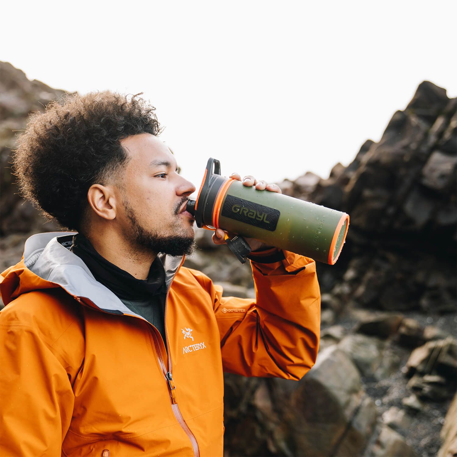 GeoPress Wasserfilter Trinkflasche