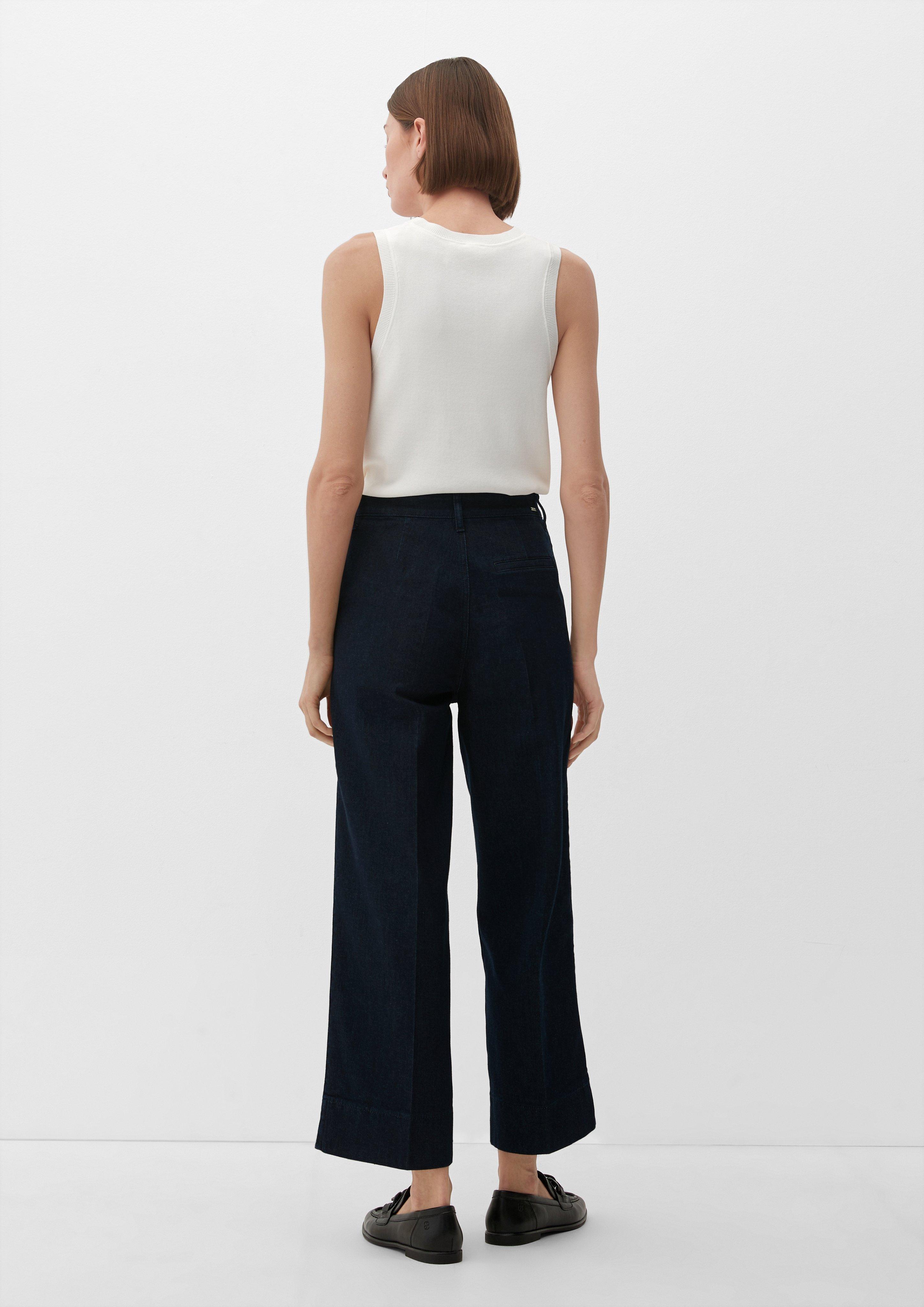 Cropped-Jeans Suri / Regular Fit / High Rise / Wide Leg  2129237-59Z8