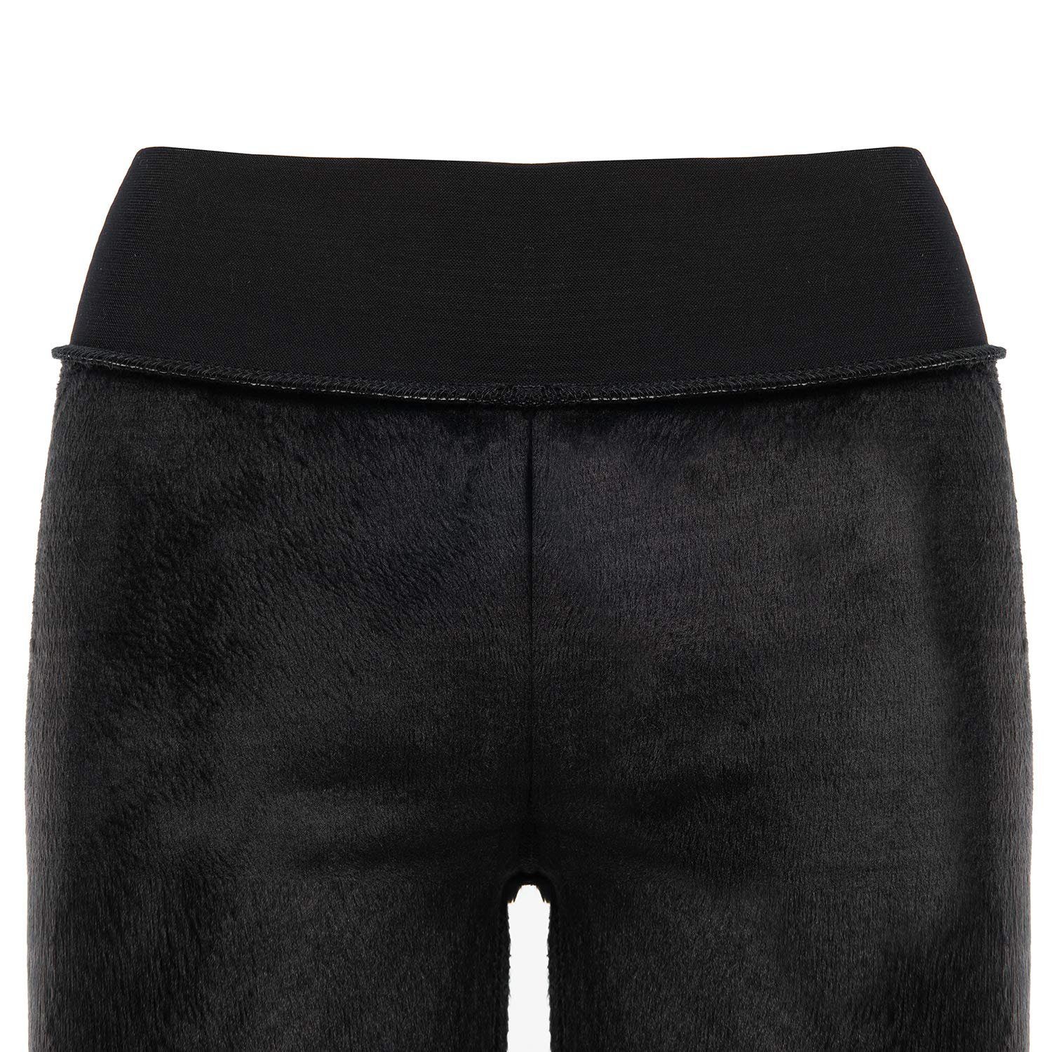 Kendindza Collection Thermoleggings Damen Winter gefüttert warm Innenfleece Winterhose Weihnachten High-Waist Thermoleggings