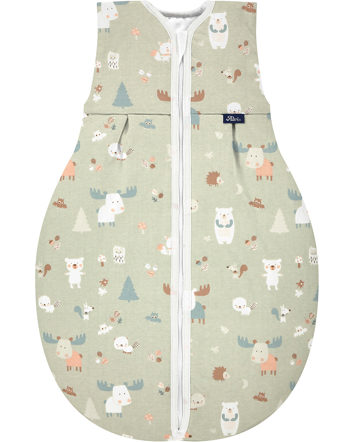 Kugelschlafsack Thermo - TOG 2,5 - Baby Forest, 110 cm