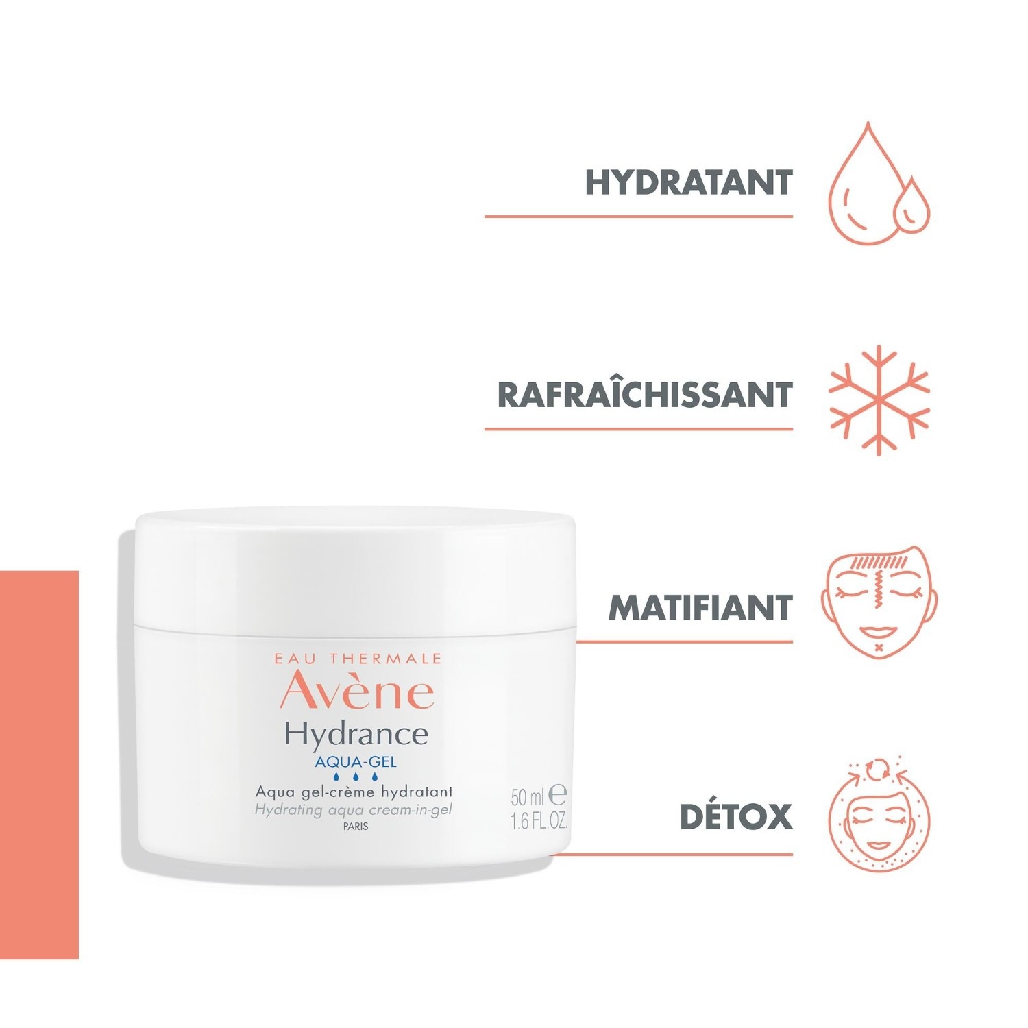 Avène Aqua nawilżający żel-krem
