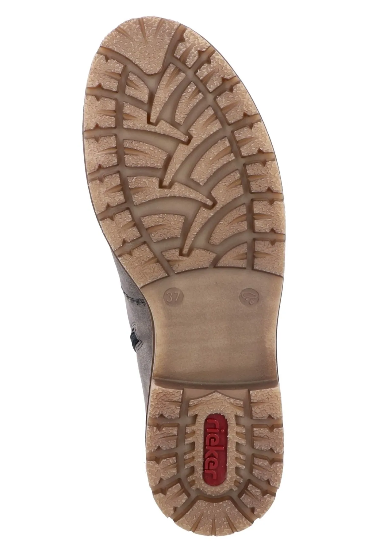 Rieker  Stiefelette - Grau - Blockabsatz