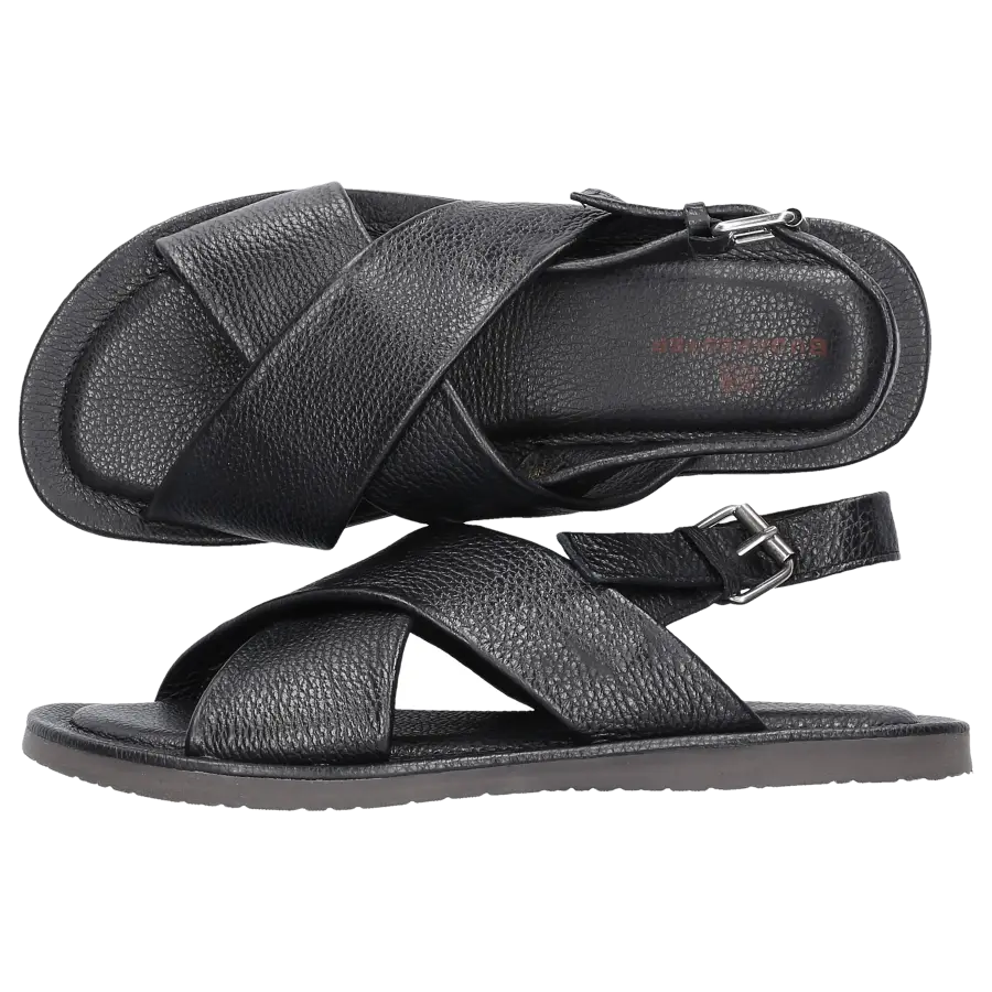 Budapester - Sandalen M5711 Kalbsleder - schwarz