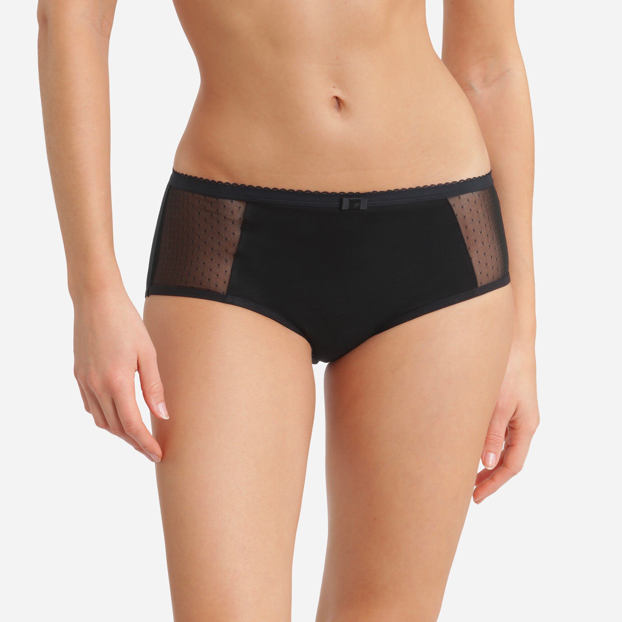 Shorty menstruel lavable en coton bio(1) flux abondant Dim Protect
