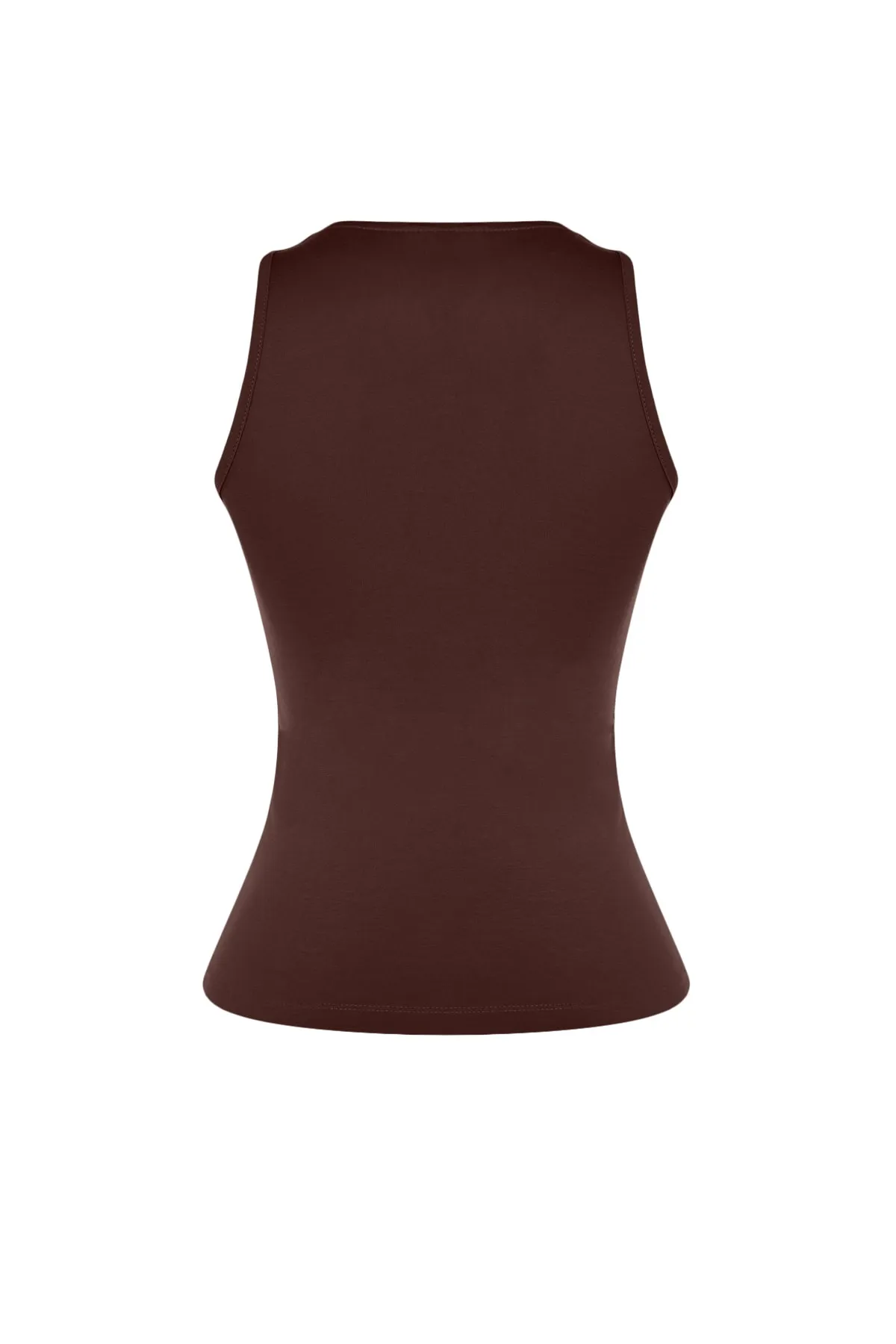 Trendyol Collection  Unterhemd - Braun - Slim Fit