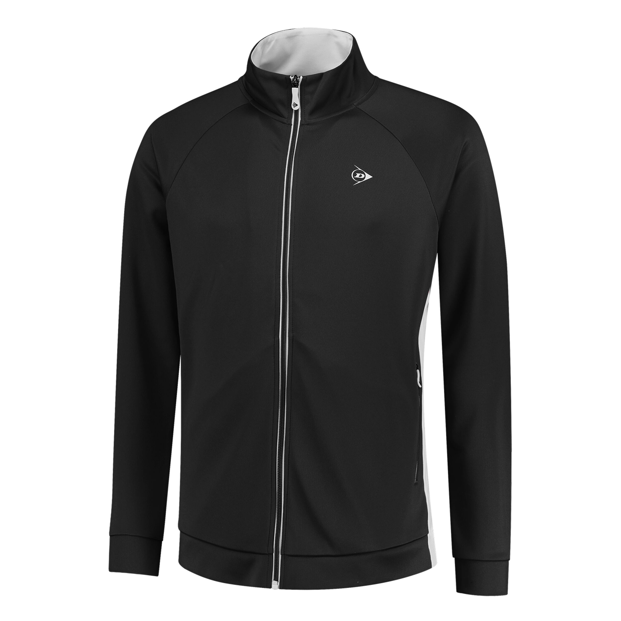 Knitted Trainingsjacke Jungen - Schwarz, Weiß