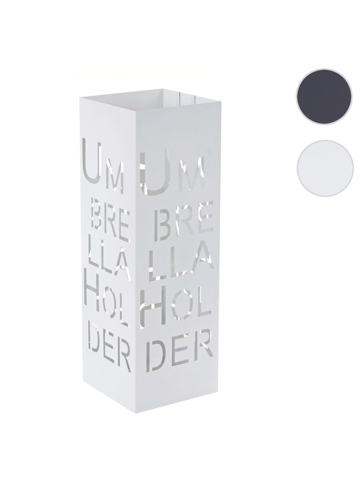 MCW Regenschirmständer C78, Schrift, weiß günstig kaufen onesize