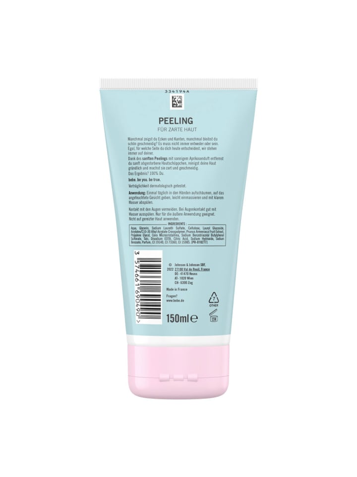 bebe Peeling 6er-Pack (6x 150ml) günstig kaufen onesize