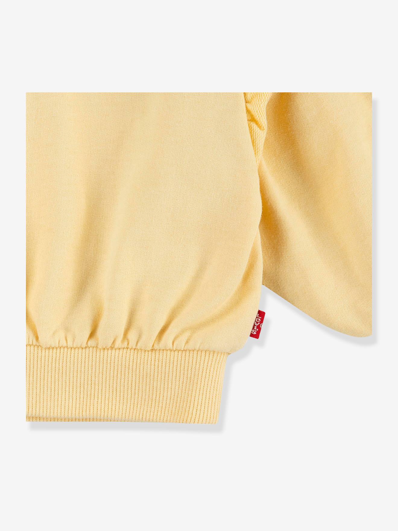 Levis Mädchen Sweatshirt Levi's mit Bio-Baumwolle - hellgelb