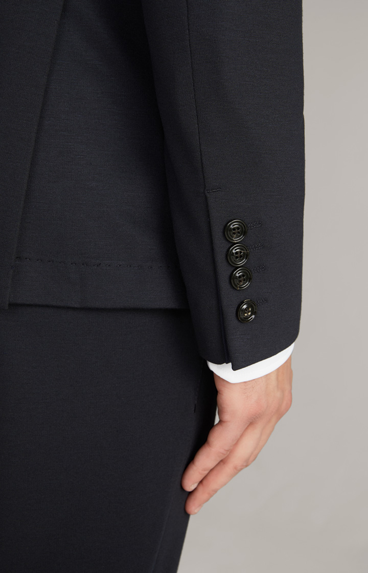 Jersey-Sakko Hoverest in Navy