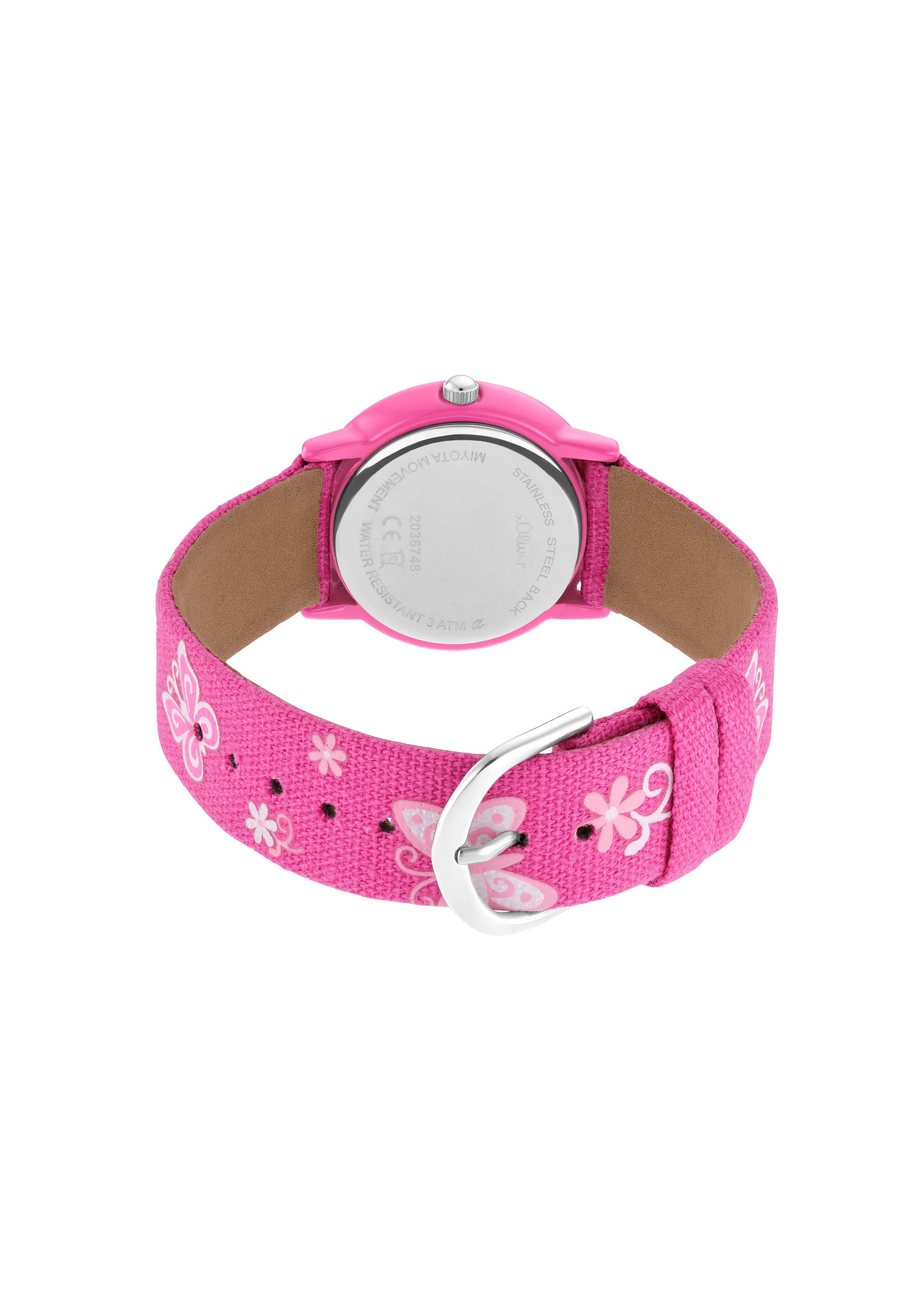 Armbanduhr mit Textilband  6008959-46A0