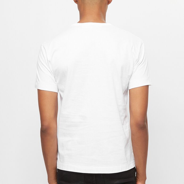 Comme des Garcons Play Black Heart T-Shirt white