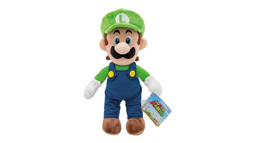 Super Mario - Luigi - Plüsch 30 cm
