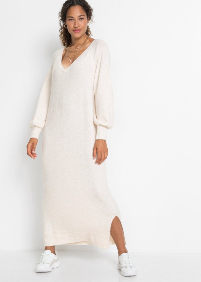 Oversized Strickkleid