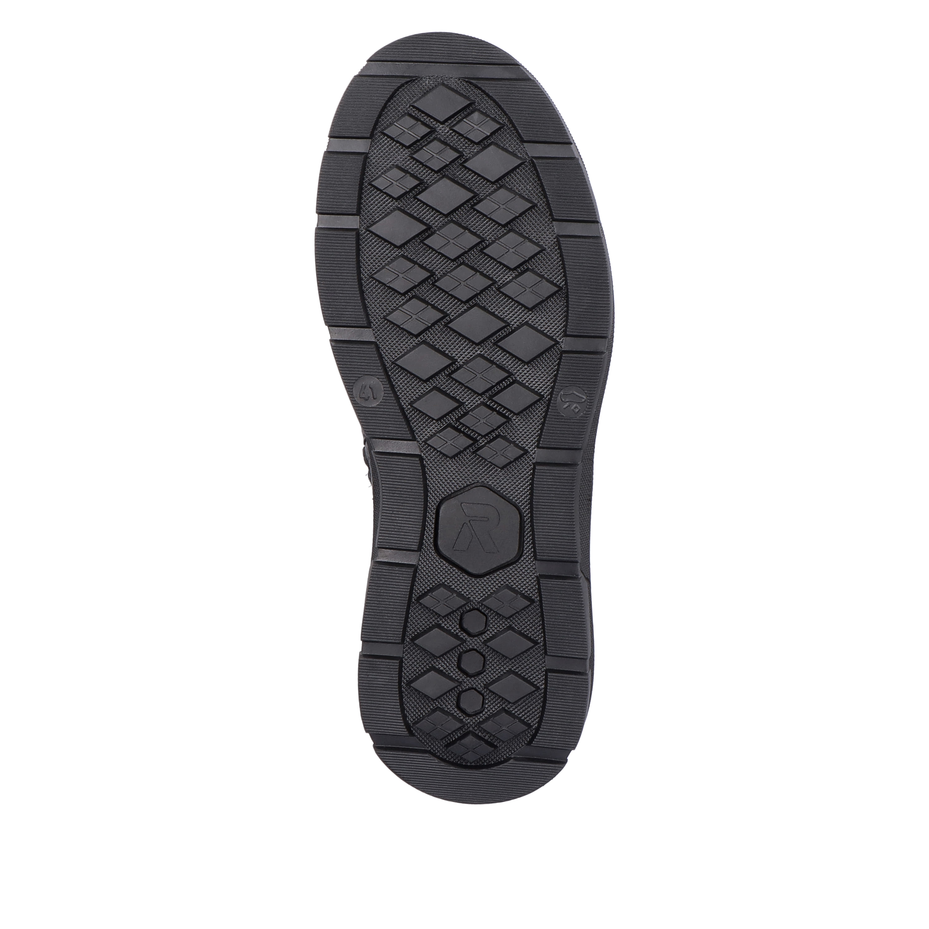 Rieker Herren Sneaker High midnight black