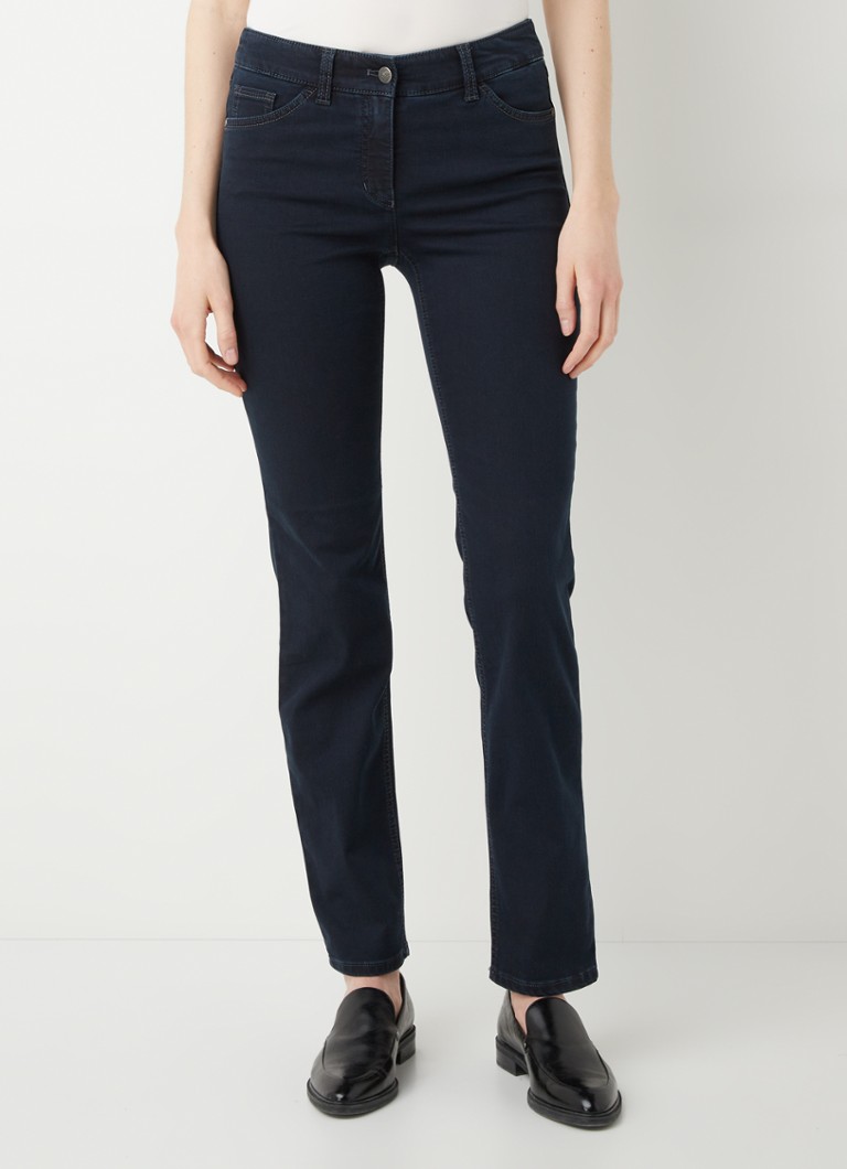 Gerry Weber kavbojke slim fit kroja z raztegljivim vzorcem in srednjim pasom