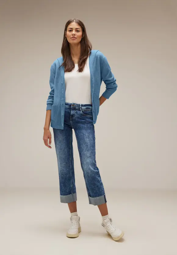 Street One Hoodie Cardigan mit Kapuze