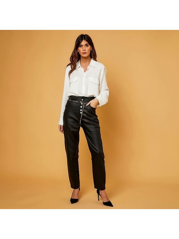 Ital-Design Hose in Schwarz günstig kaufen