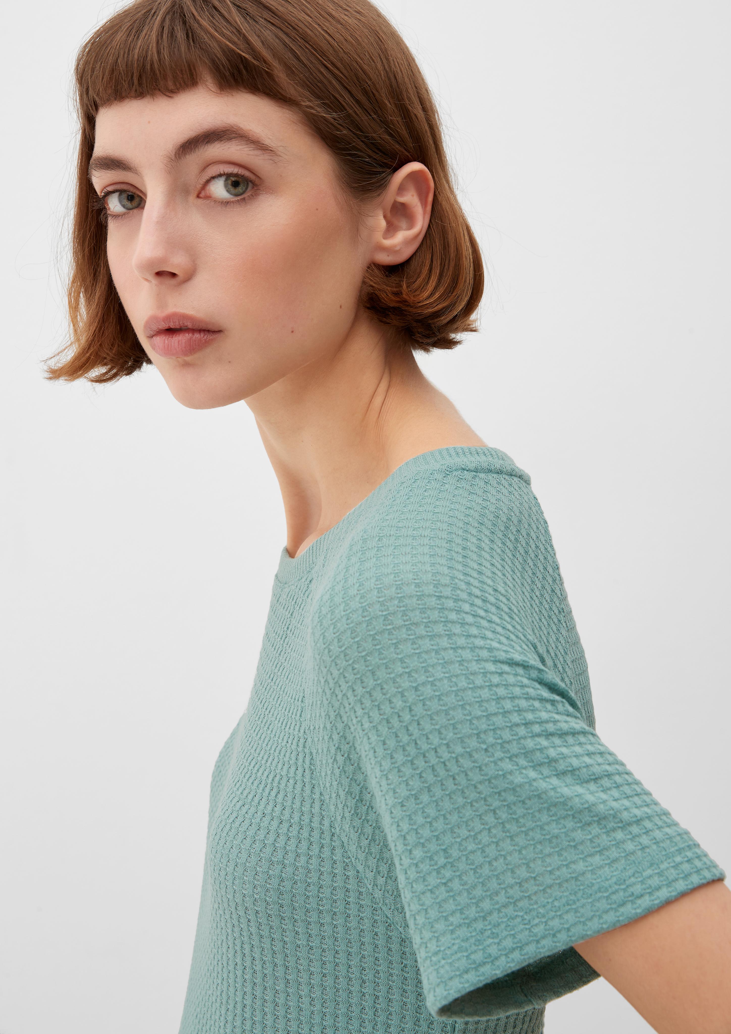 Nachtshirt in Waffelpiqué-Struktur  6007804-6200
