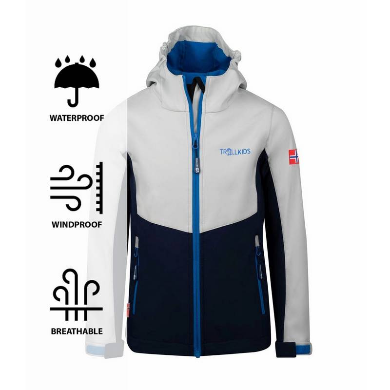 Trollkids Kristiansand Softshelljacke Kinder