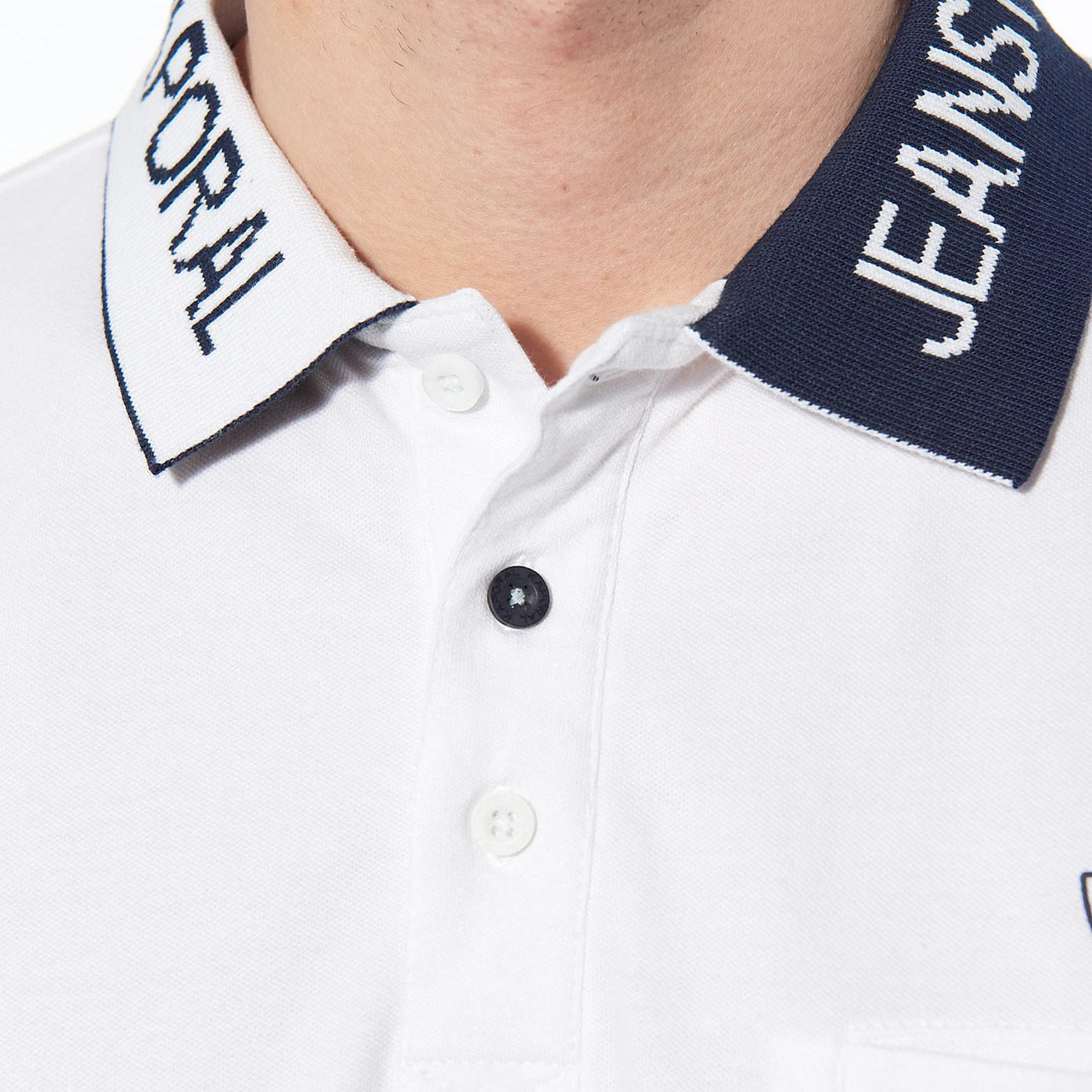 CYKO   Polo blanc Homme