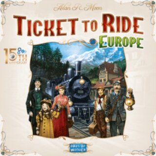 DoW - Ticket to Ride: Europe – 15th Anniversary (EN) *Mängelexemplar*