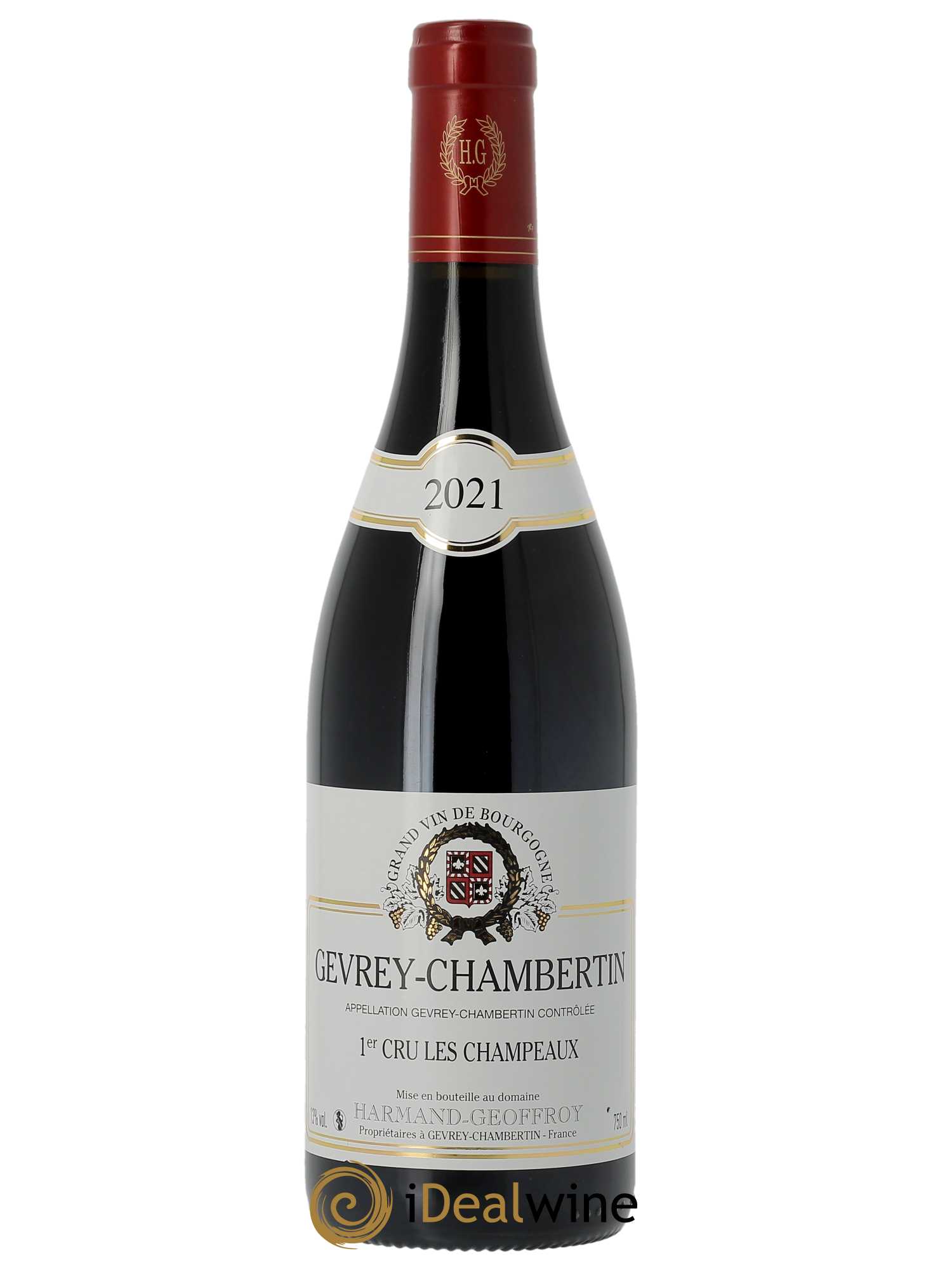 Gevrey-Chambertin 1er Cru Les Champeaux Harmand-Geoffroy (Domaine)  2021 - Lot de 1 Bouteille