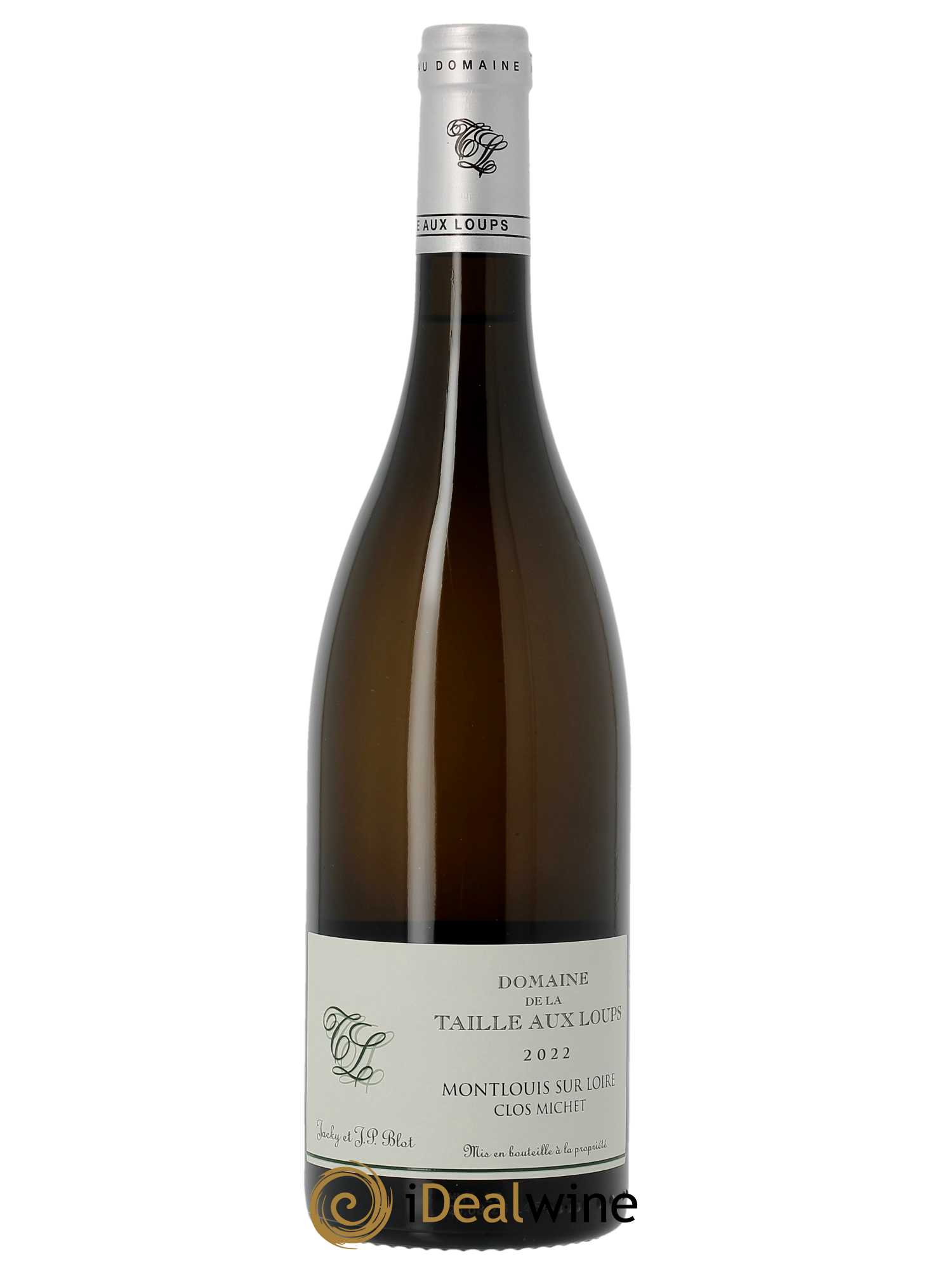 Montlouis-sur-Loire Clos Michet La Taille aux Loups - Jacky Blot  2022 - Lot de 1 Bouteille