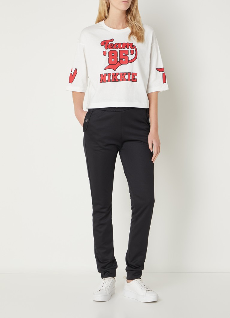 T-shirt corta NIKKIE Star con logo stampato