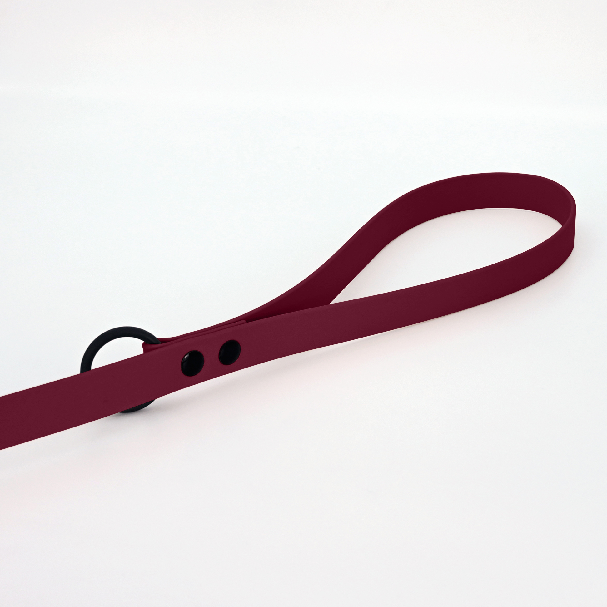 THE DOG IDEA Hundeleinen THE DOG IDEA Cityleine Biothane Khaki bordeaux