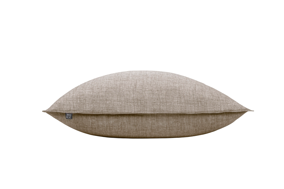 Zo!Home Kissenhülle Lino Taupe 40 x 80 cm