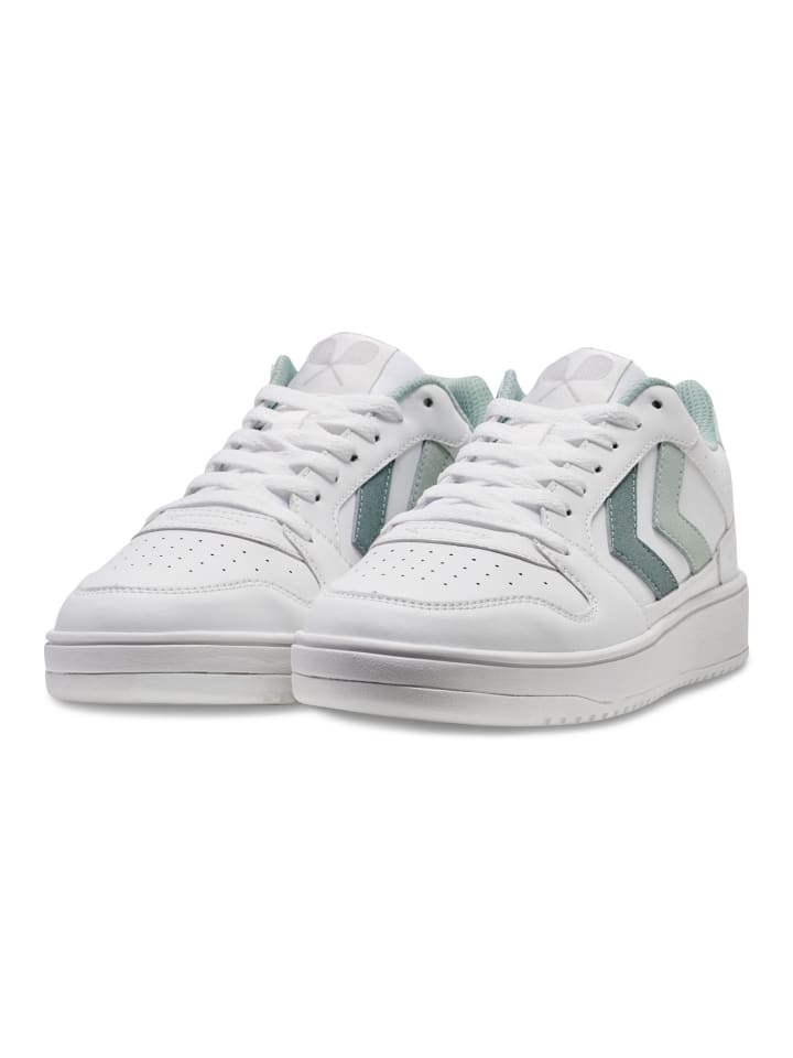 Hummel Hummel Schnürsenkel Sneaker St. Power Damen in WHITE/ERAYISH GREEN günstig kaufen
