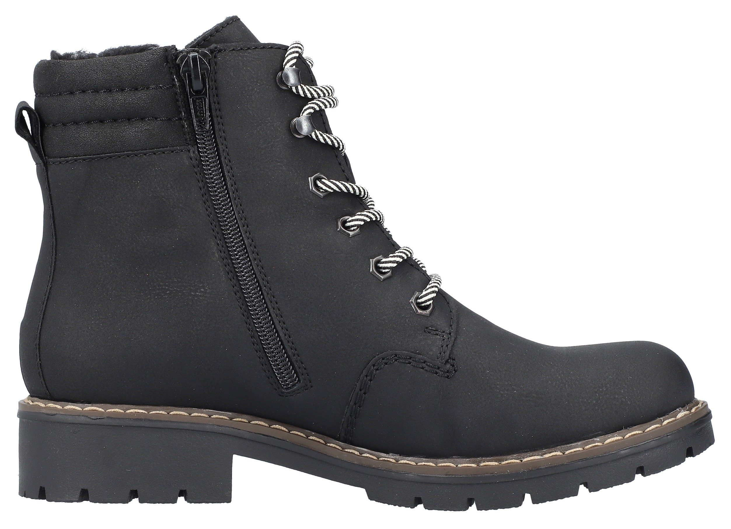 Rieker Winterstiefelette mit Schaftrandpolsterung