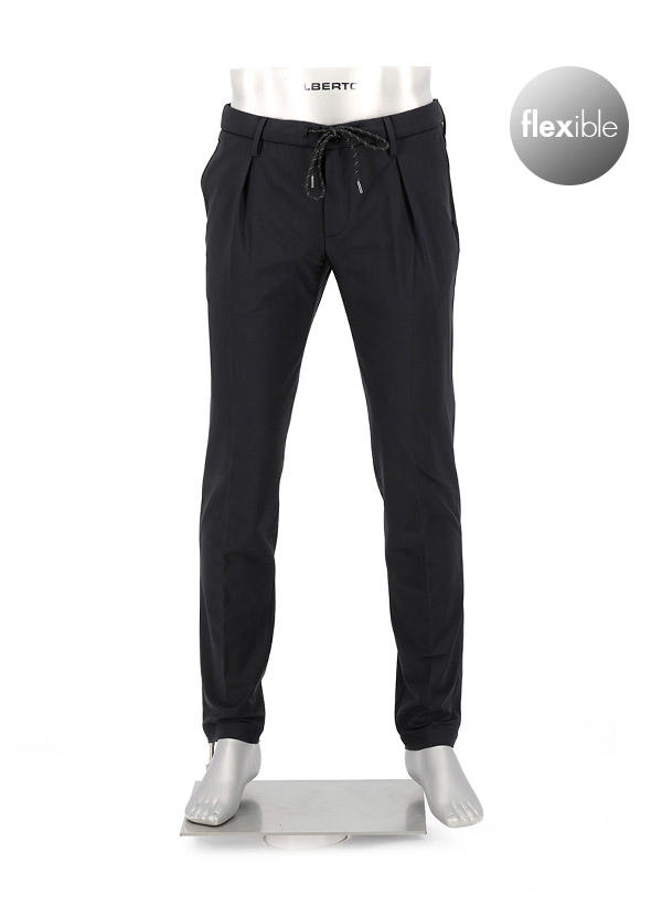 Alberto Golf, Golfhose Barista-G , Mikrofaser wasserabeweisend, schwarz