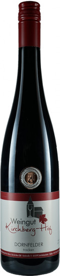 2018 Dornfelder trocken - Weingut Kirchberg-Hof
