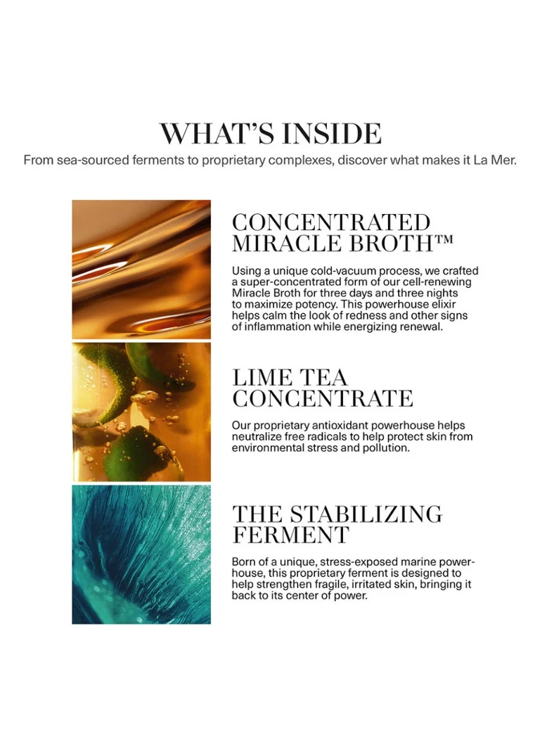 La Mer The Concentrate - serums