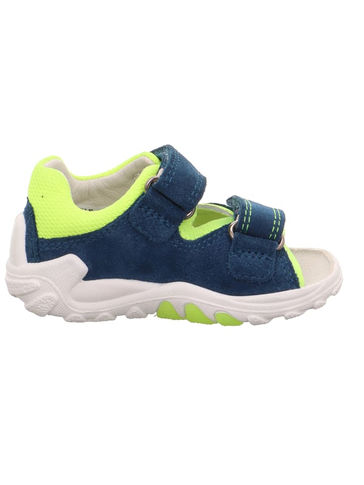superfit Lauflernsandale FLOW in Blau/Gelb günstig kaufen